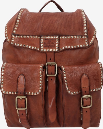 Campomaggi Backpack in Brown: front