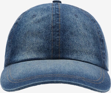 MANGO Czapka z daszkiem 'DEMI' w kolorze niebieski: przód