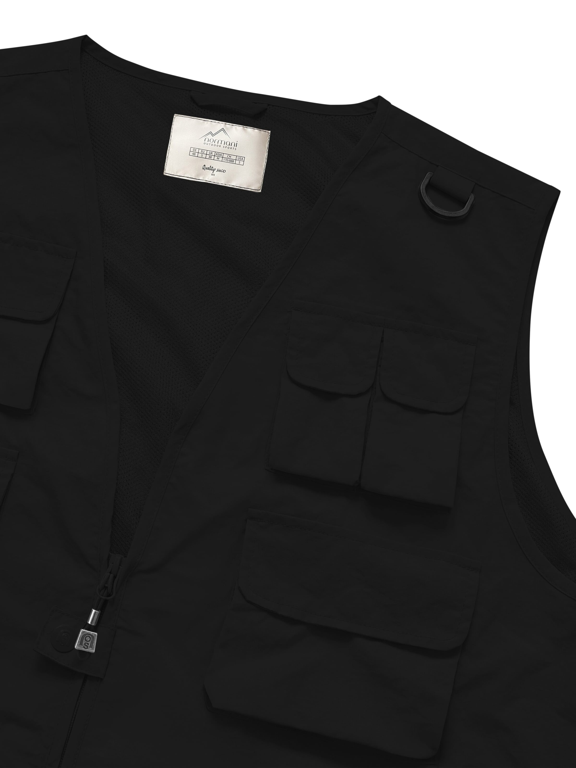 Gilet de sport ' Acacia ' normani en noir