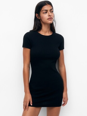 Pull&Bear Dress in Black: front