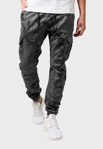 Urban Classics Tapered Cargo trousers ' Camo Cargo Jogging Pants ' in Mixed colours