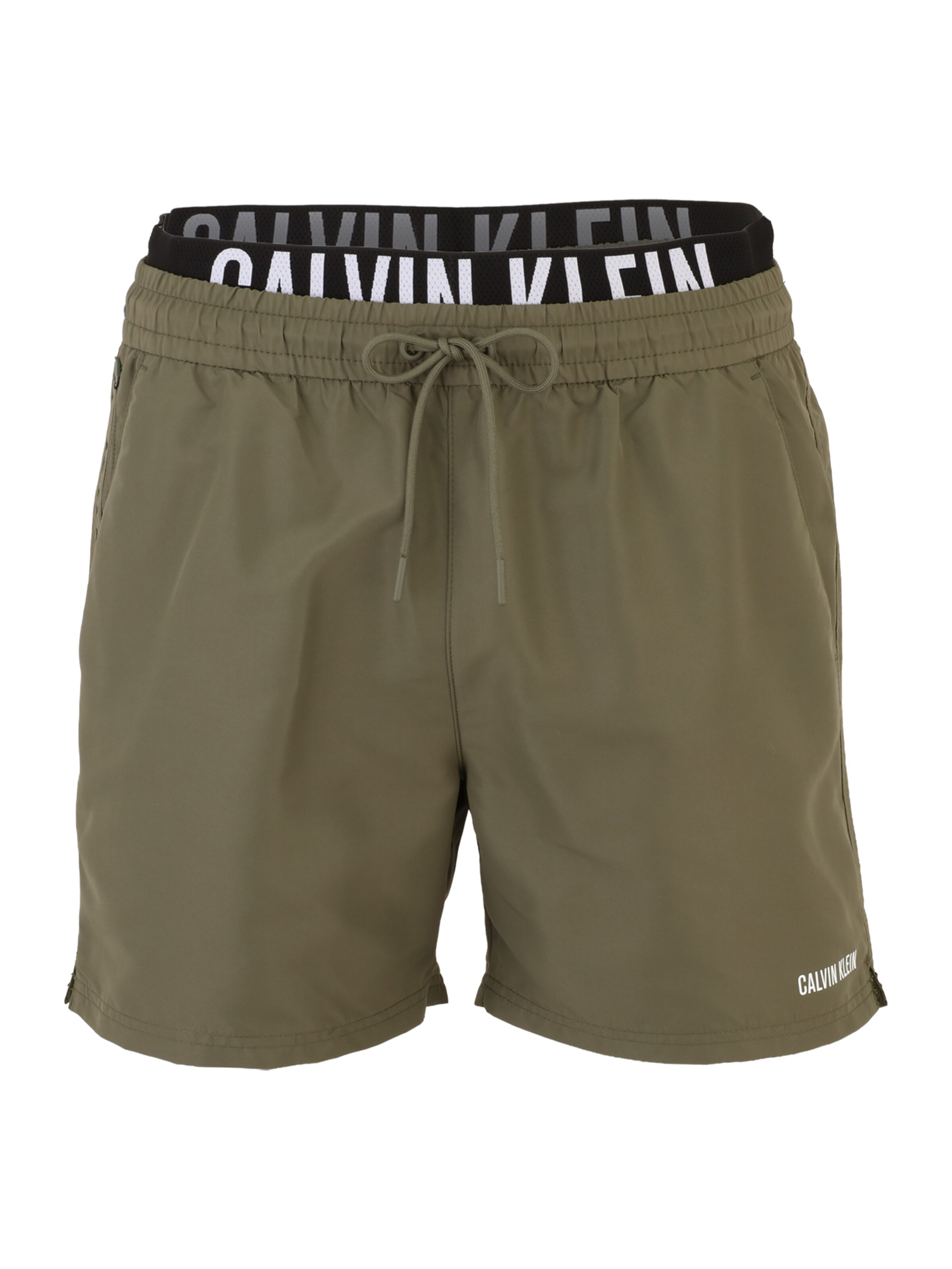 Calvin Klein Swimwear Σορτσάκι-μαγιό 'Intense Power' σε πράσινο: μπροστά