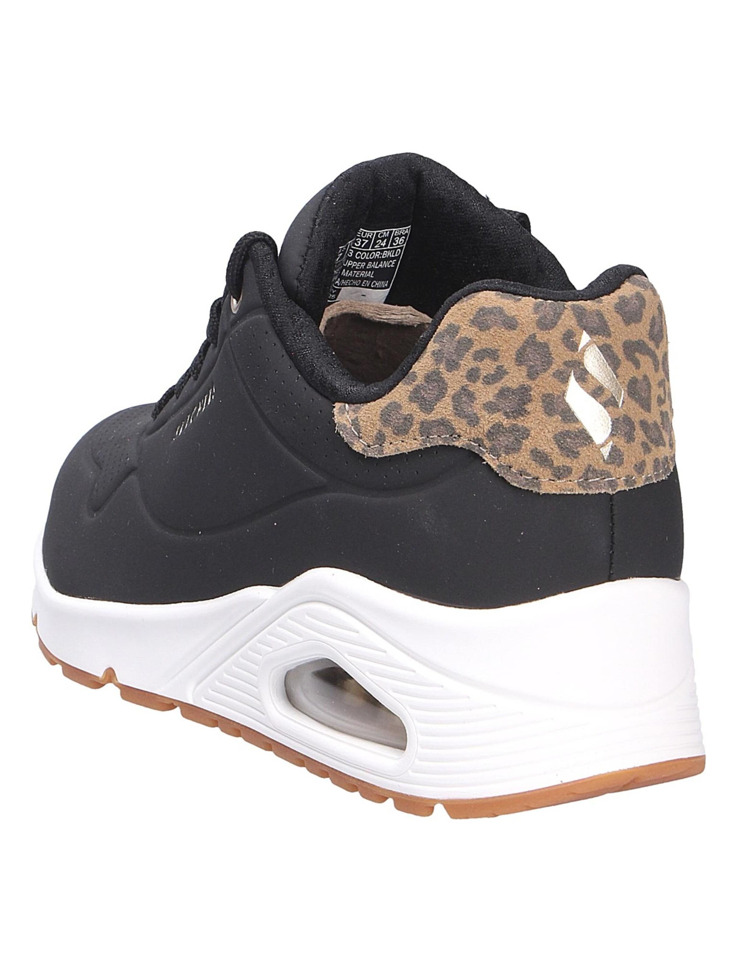 SKECHERS Σνίκερ χαμηλό 'UNO' σε μαύρο