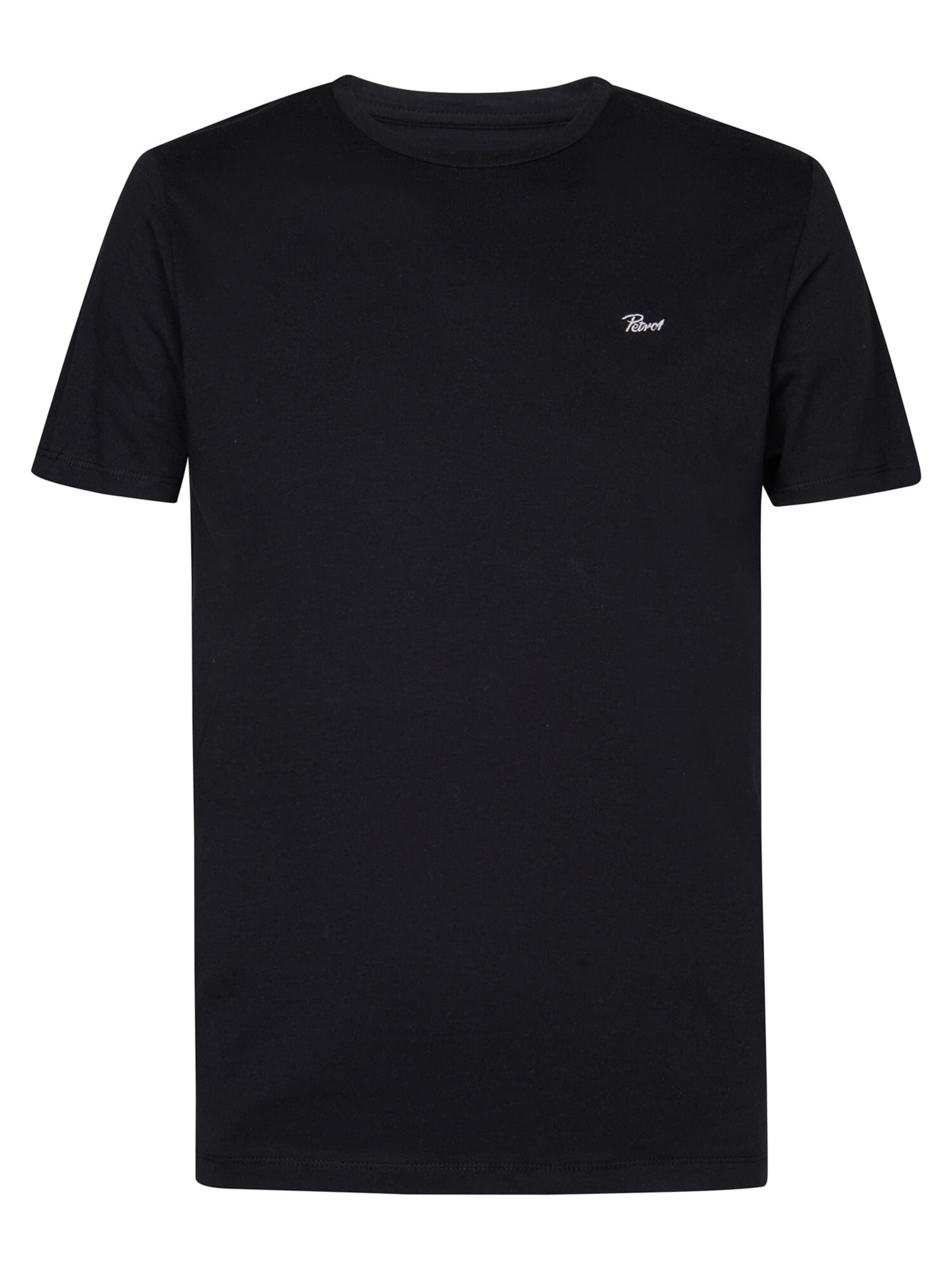 Petrol Industries Tričko 'Sidney' - Sivá