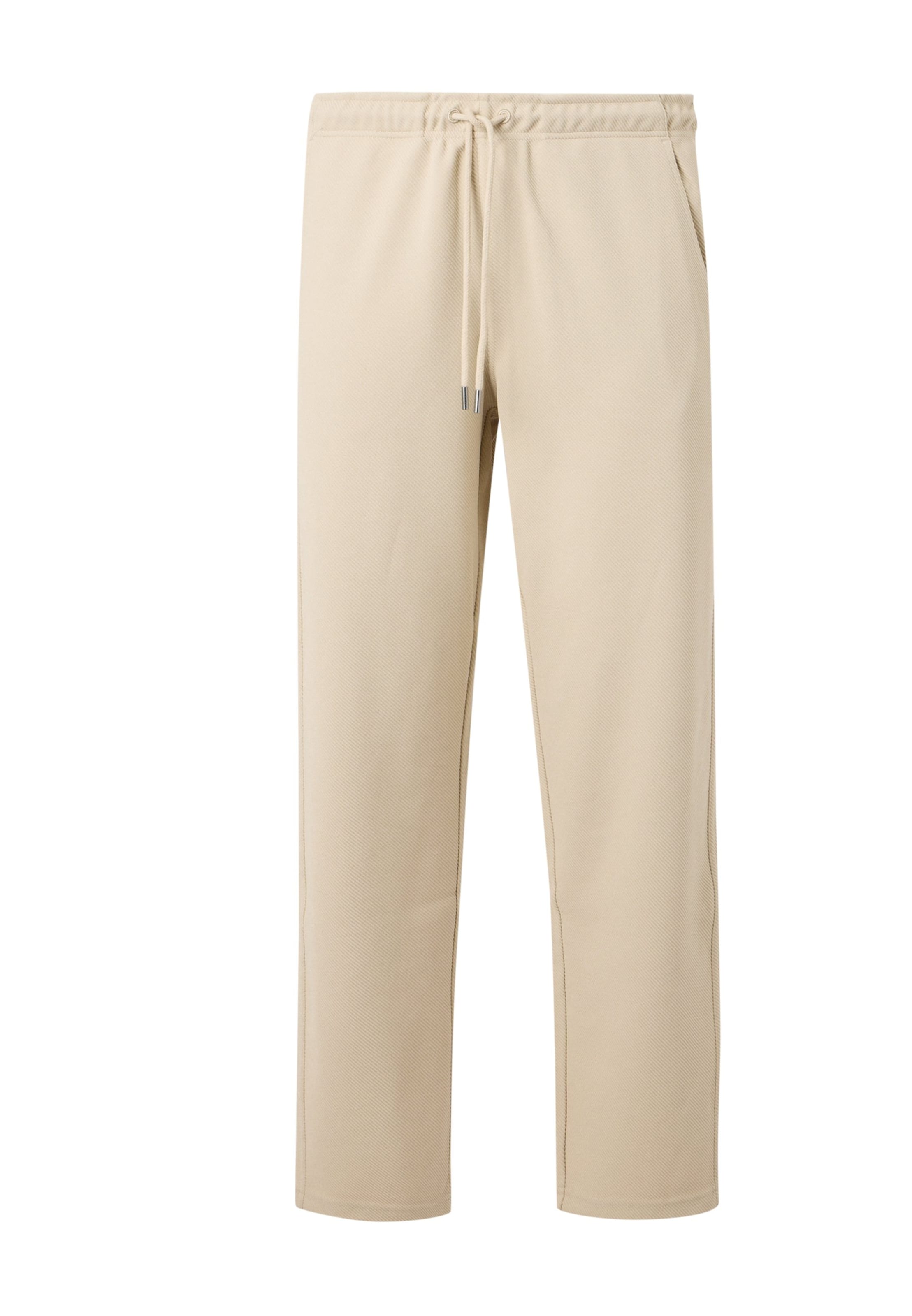 GUESS - Loosefit Pantalón 'HARRIS' en beige: frente