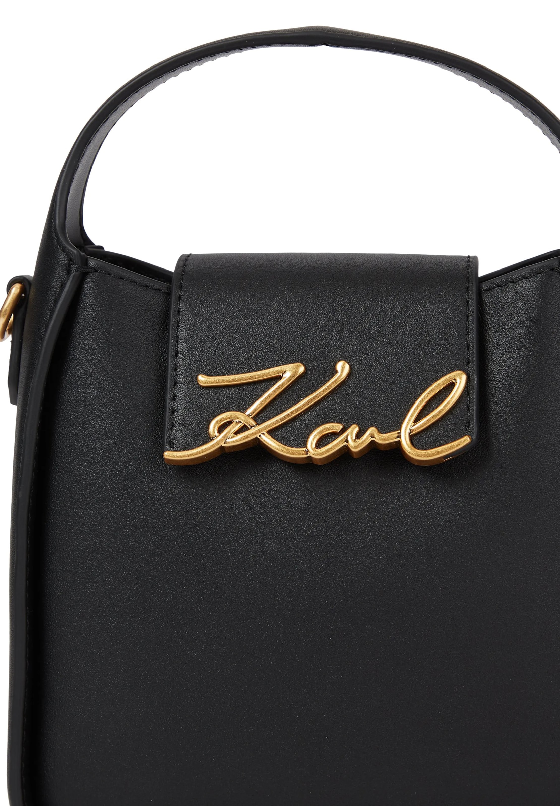 Karl Lagerfeld - Bolso de hombro en negro