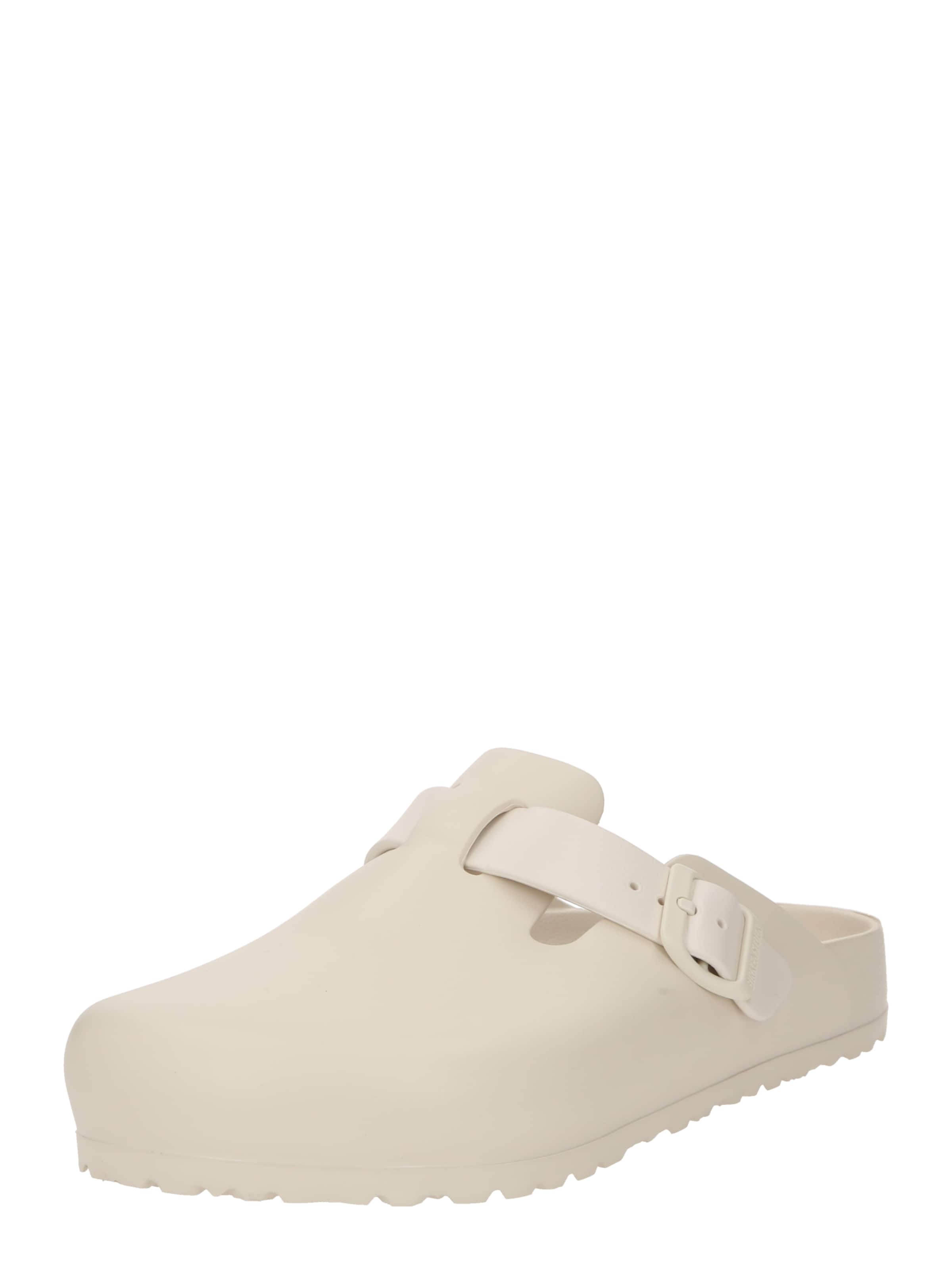 BIRKENSTOCK Mule 'Boston' en 41 en blanc, Vue avec produit