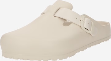 BIRKENSTOCKNatikače s potpeticom 'Boston' - bijela boja: prednji dio