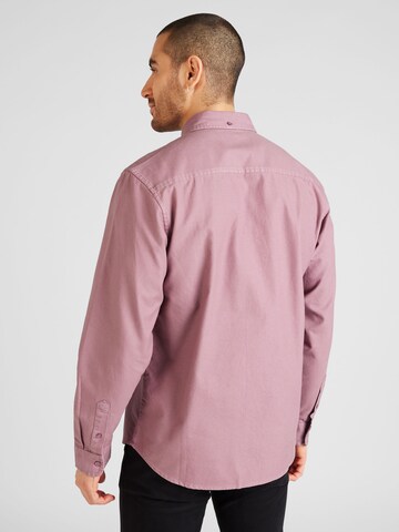 Carhartt WIP Regularny krój Koszula 'Bolton' w kolorze fioletowy