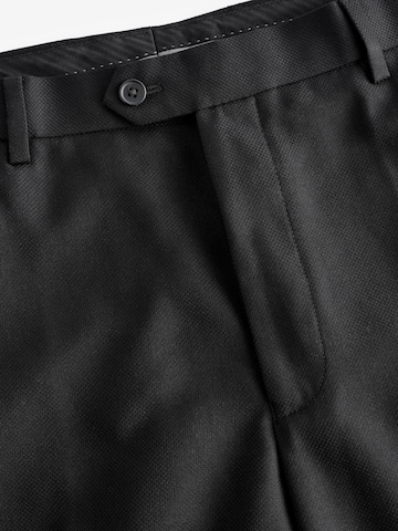 Regular Pantalon à plis Next en noir