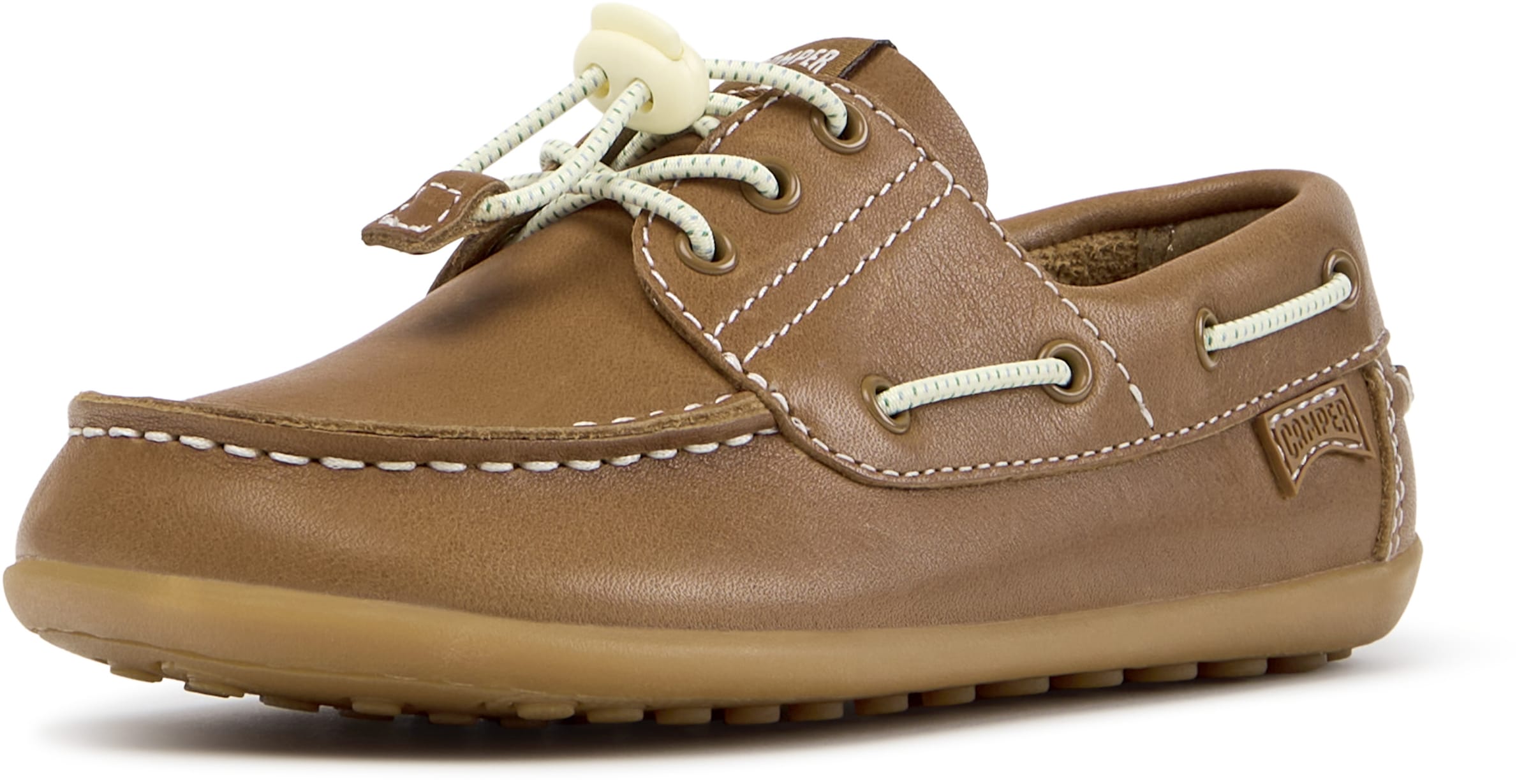 CAMPER Lage schoen 'Peu Cami' in Bruin: voorkant