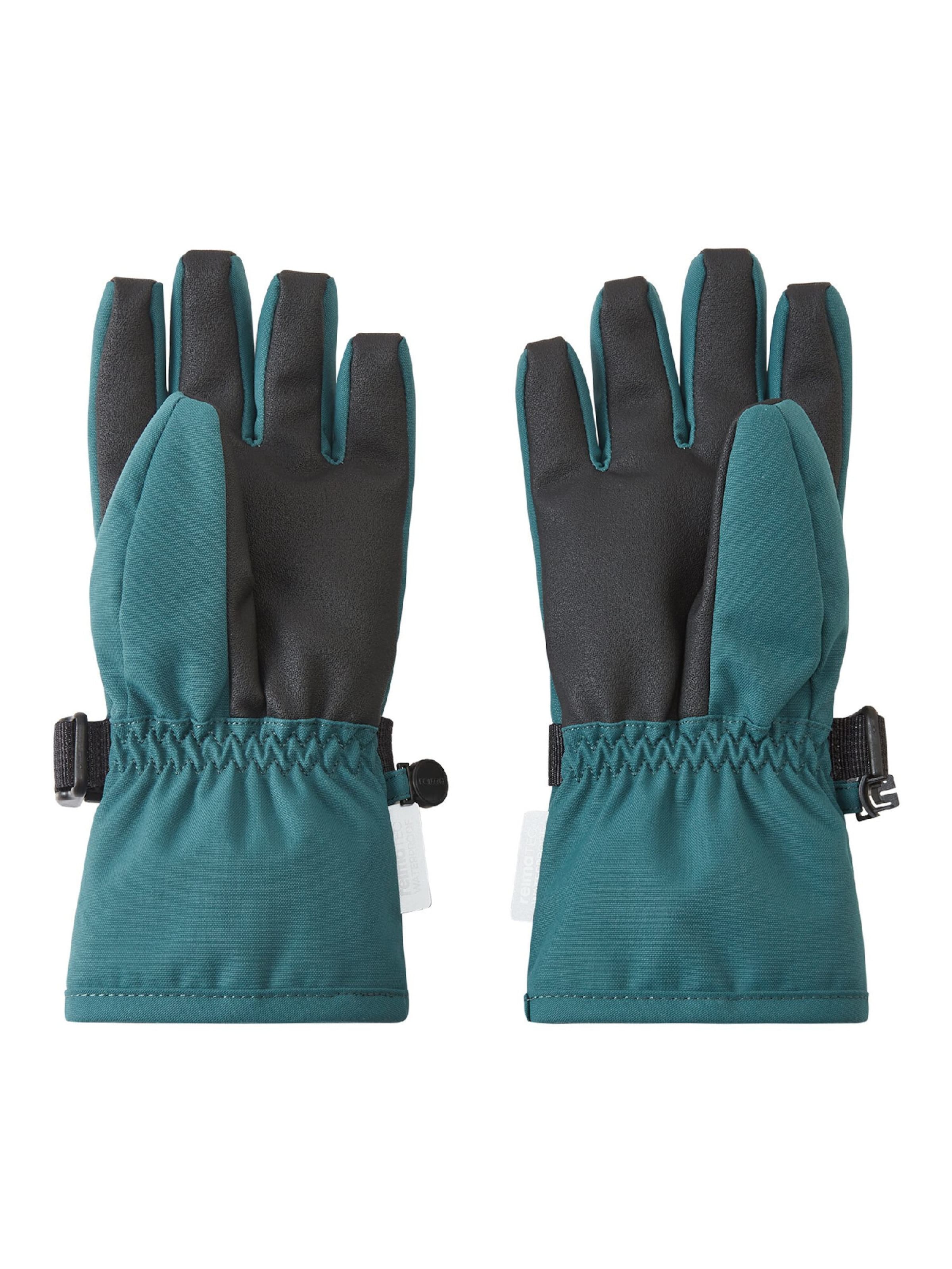 Reima Gloves 'Tartu' in Green: front