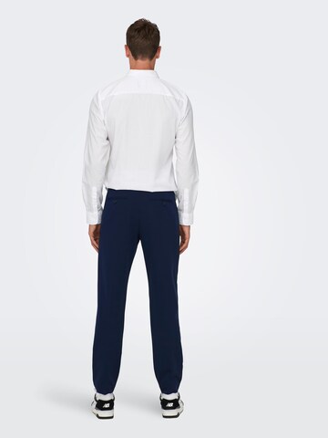 Only & Sons - Slimfit Pantalón de pinzas 'Eve' en azul