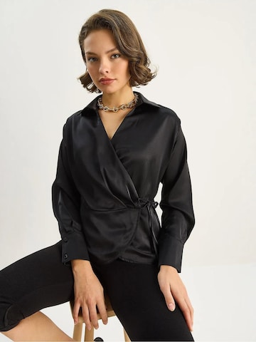 Chemisier Bianco Lucci en noir