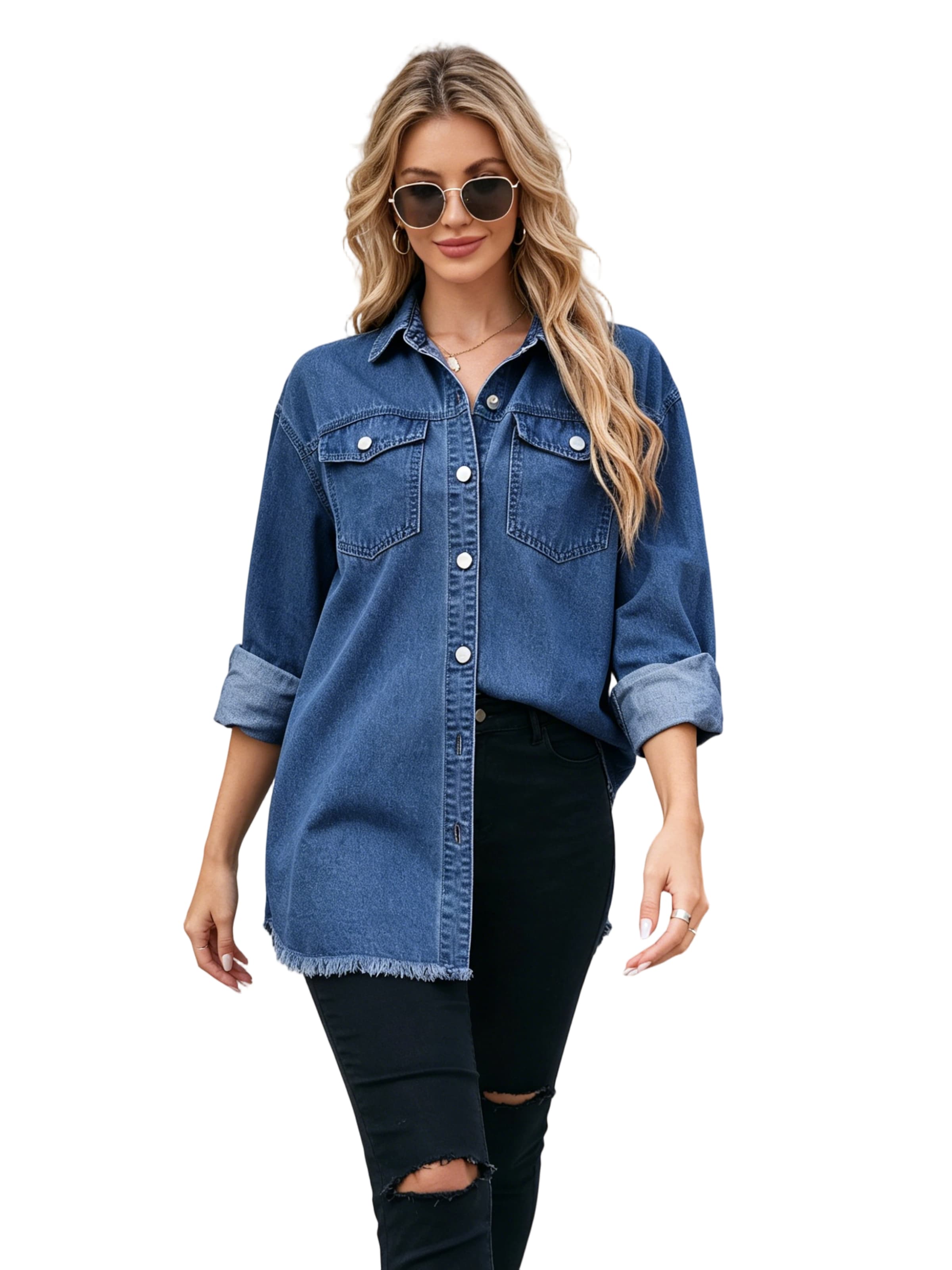 Yesfashion Blouse in Blue
