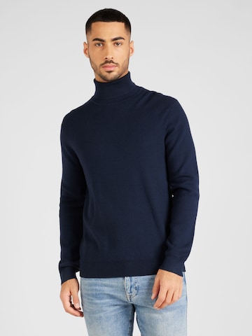 Pull-over Lindbergh en bleu : devant