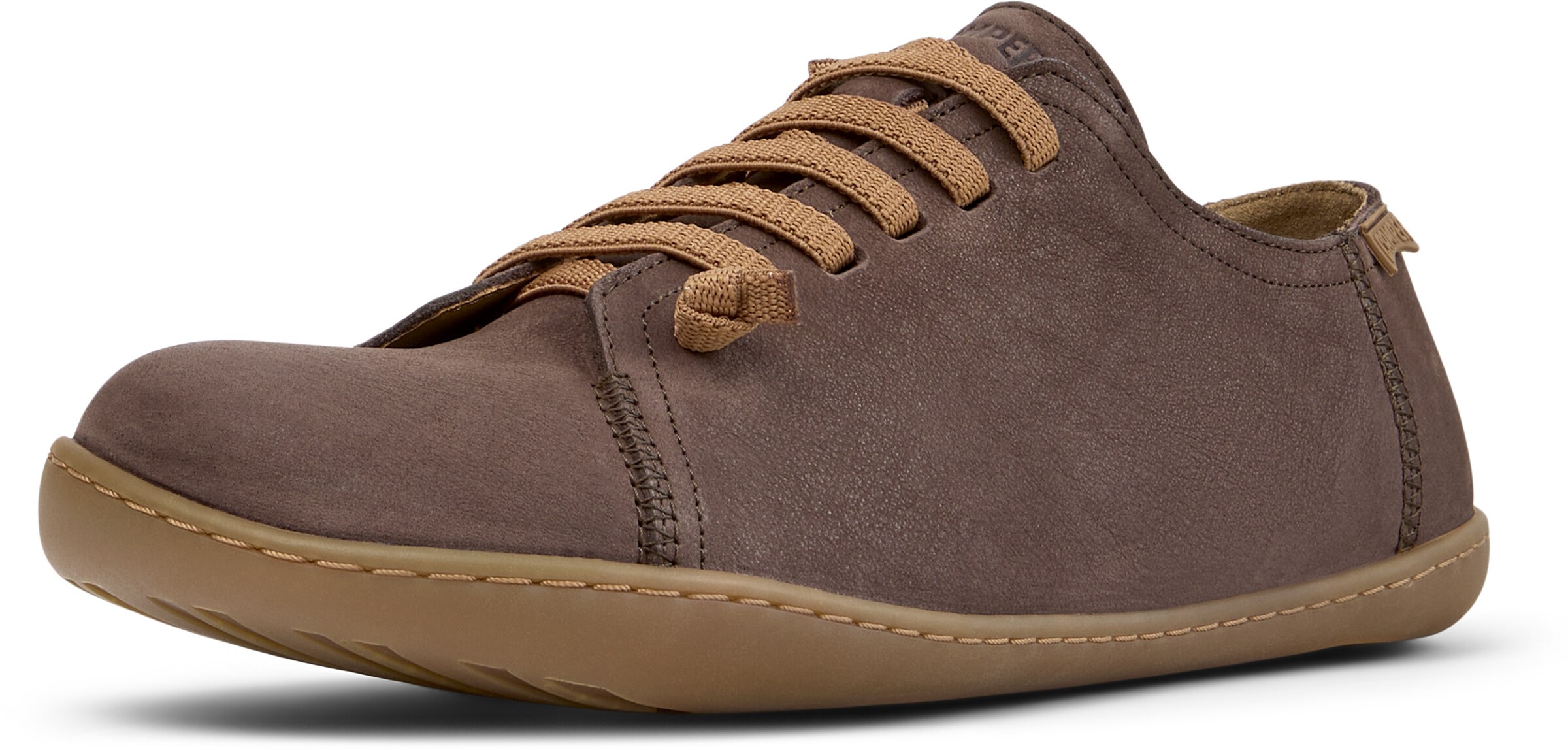 Sneaker bassa ' Peu Cami ' di CAMPER in marrone: frontale