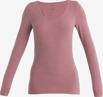 Base Layer 'Siren' ICEBREAKER en rose : devant