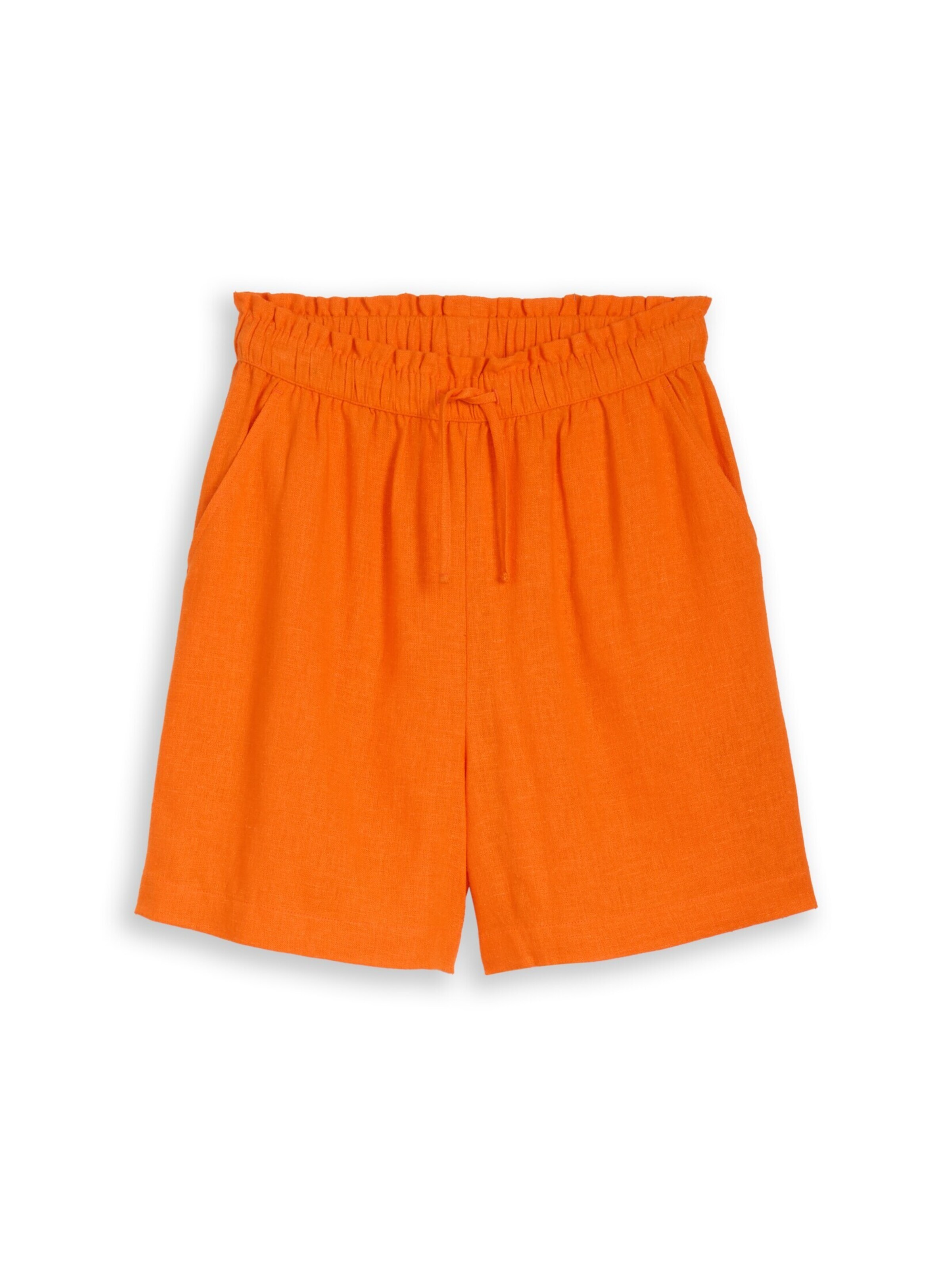 TOM TAILOR DENIM Trousers in Orange: front
