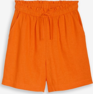 Loosefit Pantalon TOM TAILOR DENIM en orange : devant