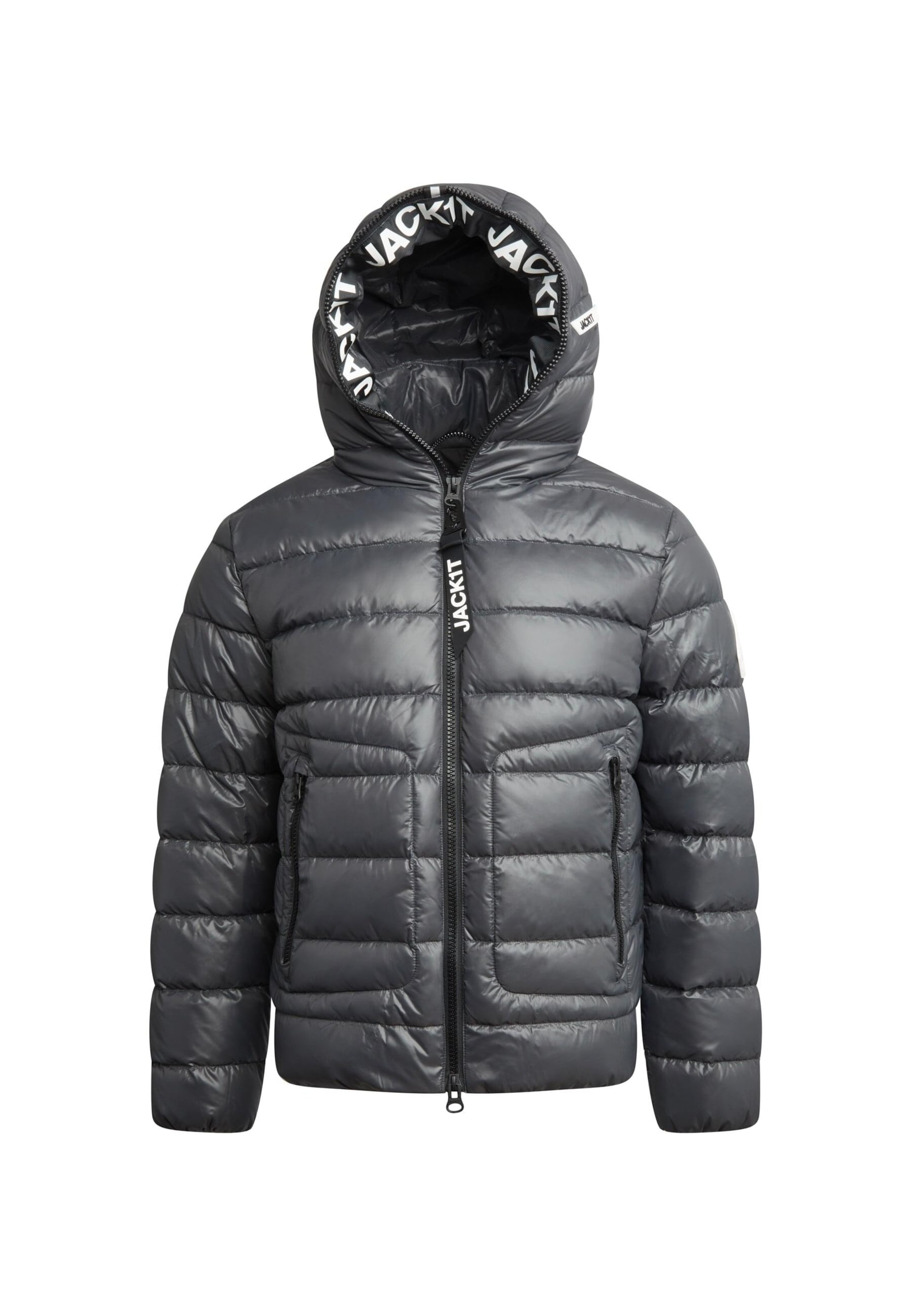 JACK1T Winter jacket 'R4D' in Grey: front