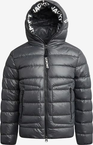 JACK1T Winter jacket 'R4D' in Grey: front