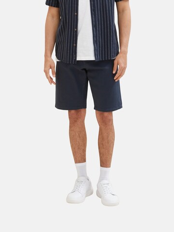 TOM TAILOR Regular Shorts 'Morris' in Blau: predná strana