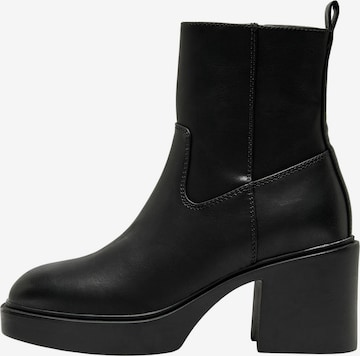 Bottines 'BIANCA' ONLY en noir : devant