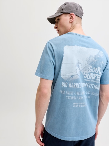 Tricou 'JPRBLUMAXWELL' de la Jack & Jones Premium pe albastru