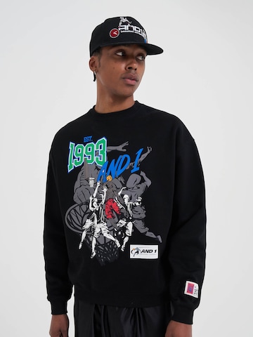 AND1 Tréning póló '1993 Dunk' - fekete: elől