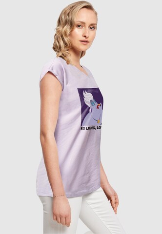 ABSOLUTE CULT Shirt 'Little Mermaid - Ursula So Long Lover Boy' in Purple