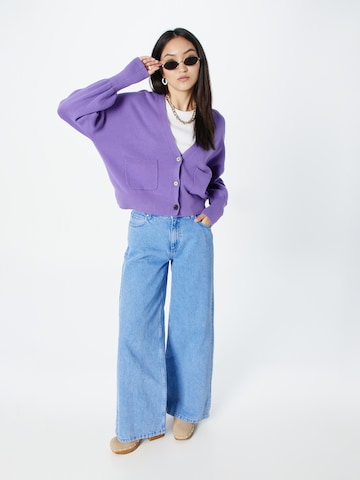 InWear Knit Cardigan 'Tenley' in Purple