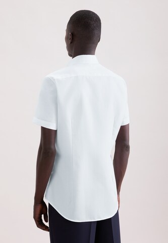 SEIDENSTICKER Slim Fit Businesshemd 'Smart Essentials' in Weiß