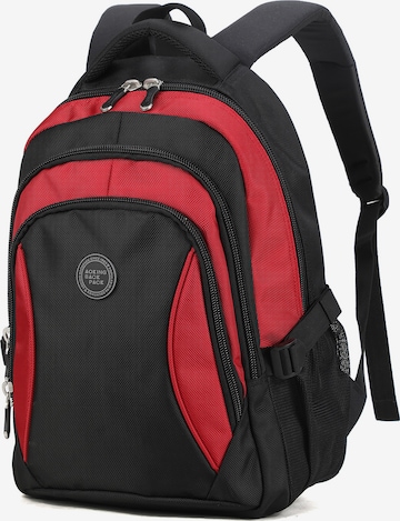 Aoking Backpack in Red: front