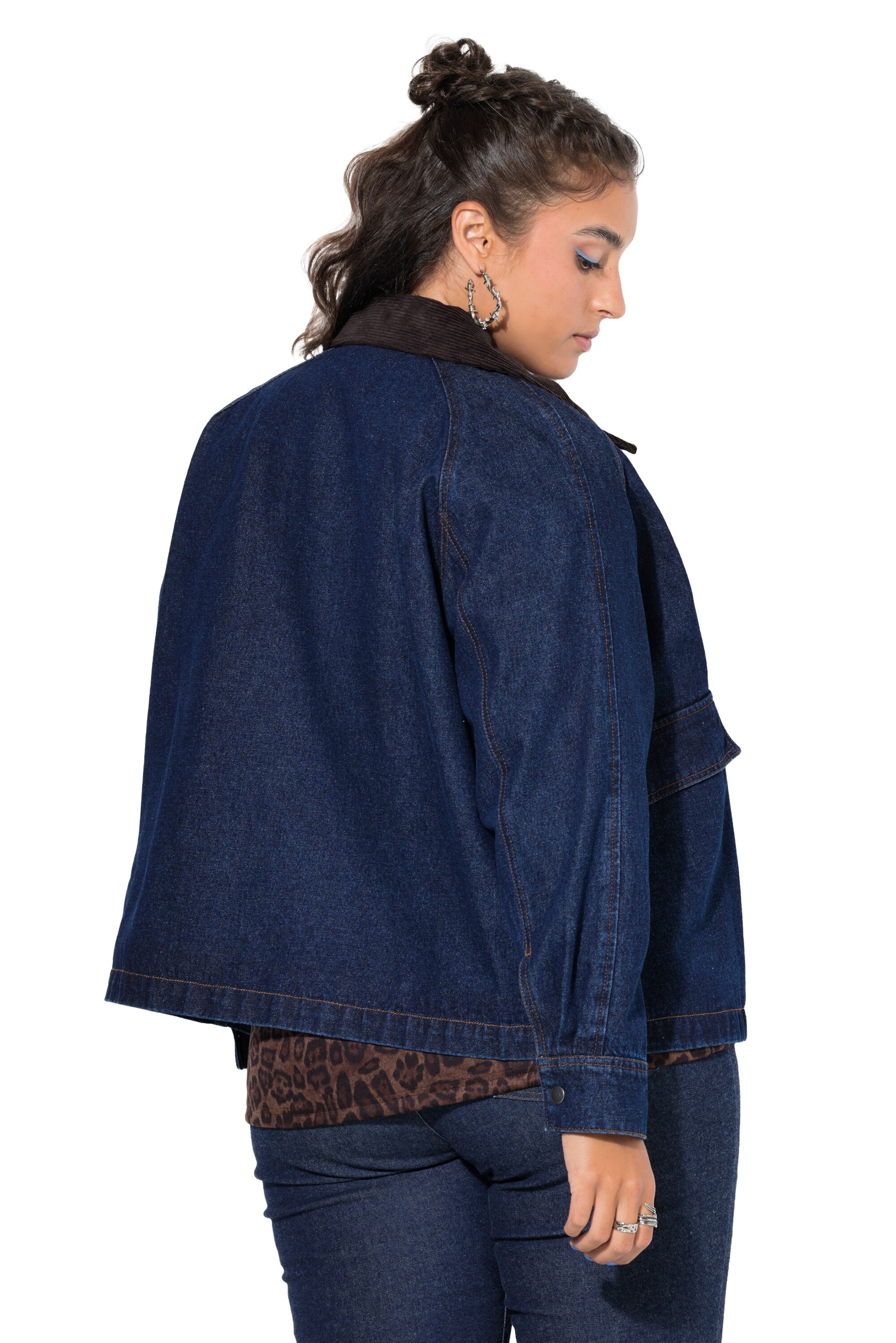 Studio Untold Tussenjas in Blauw