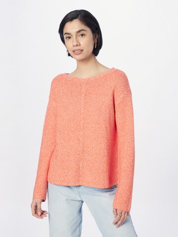 TOM TAILOR Sweater in Orange: front