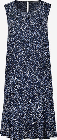 Betty & Co Summer Dress in Blue: front