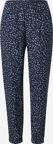 ROXY Tapered Broek in Blauw: voorkant