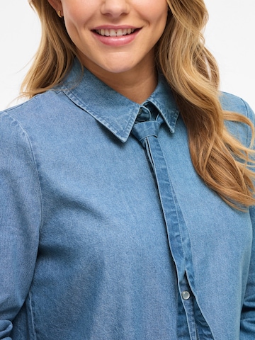 Chemisier 'VIGonga' VILA en bleu