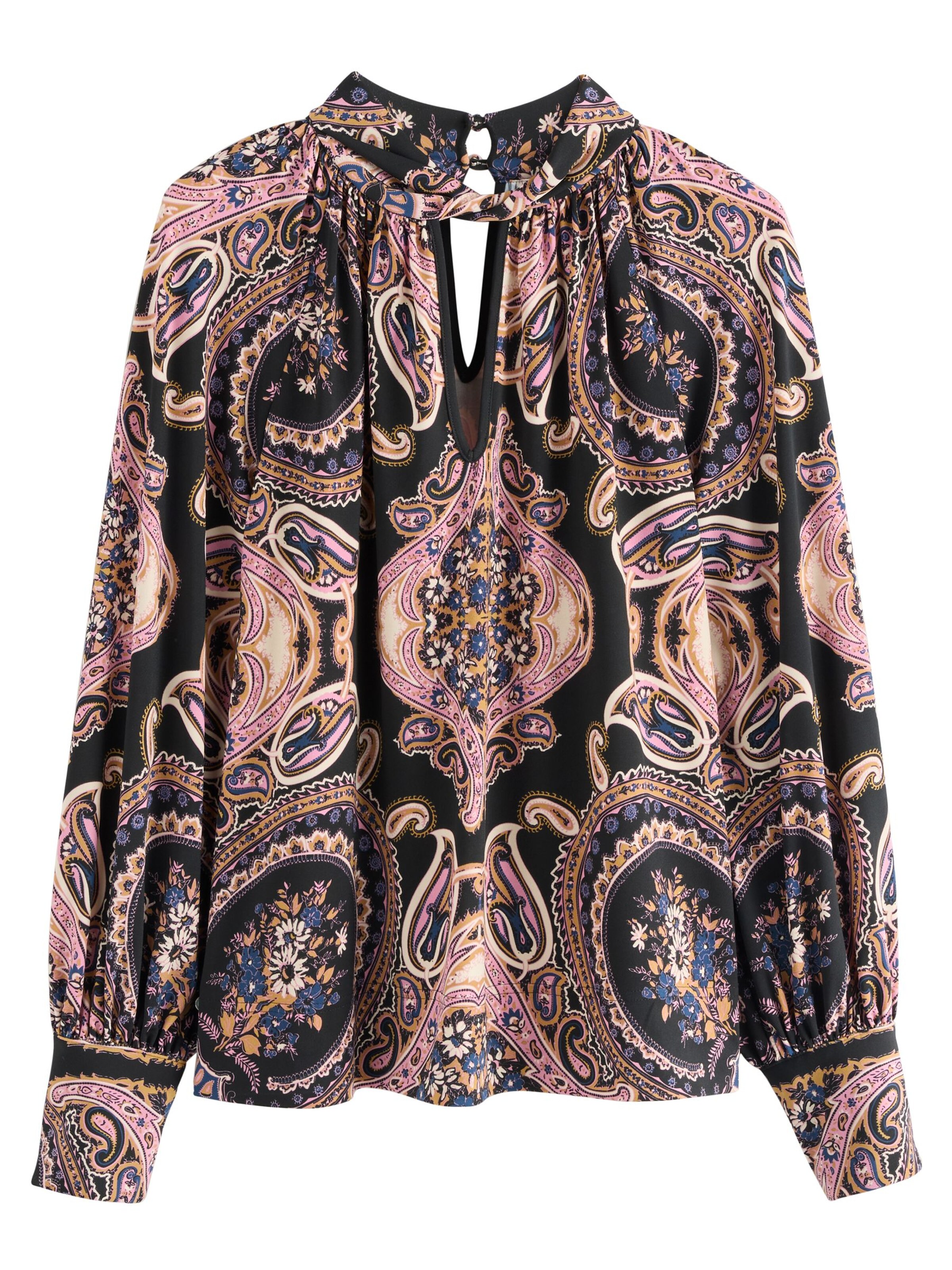 Next Bluse in Schwarz: Vorderseite