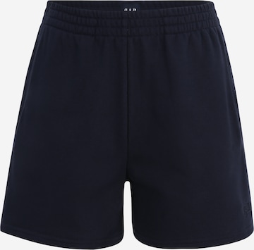 Gap Petite Regular Shorts in Blau: predná strana