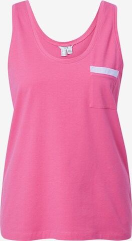 ESPRIT - Camiseta para dormir en rosa: frente