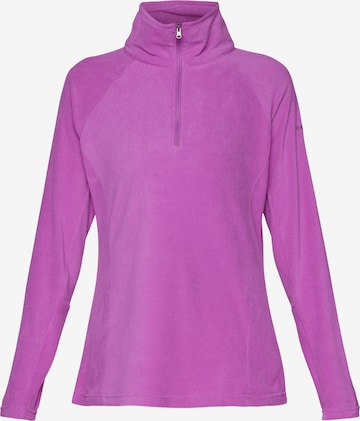 COLUMBIASportski pulover 'Glacia IV' - ljubičasta boja: prednji dio
