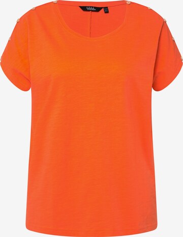 Ulla Popken Shirt in Oranje: voorkant