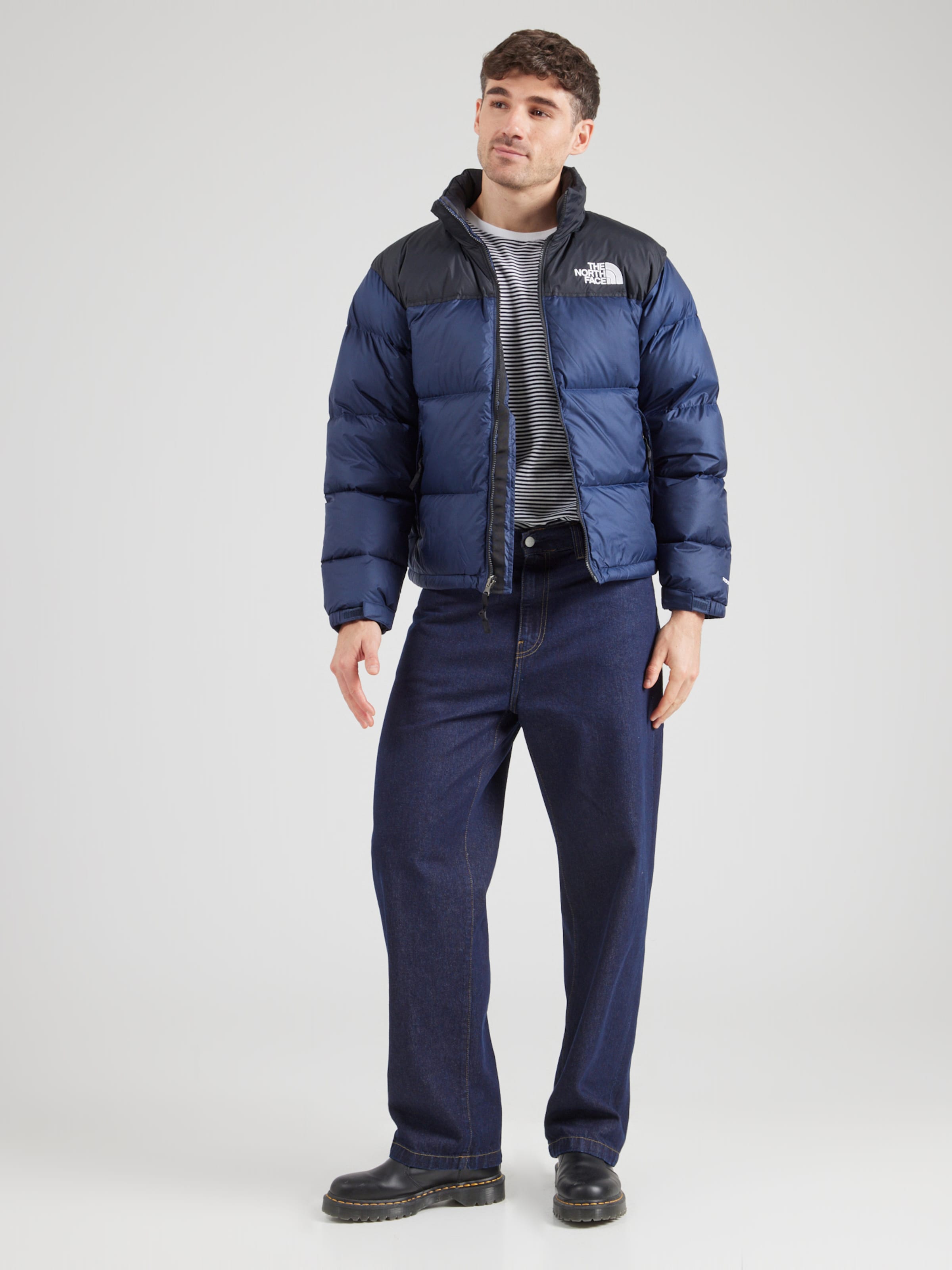 THE NORTH FACE Regular fit Winter jacket 1996 RTO NUPTSE in Navy Dark Blue ABOUT YOU