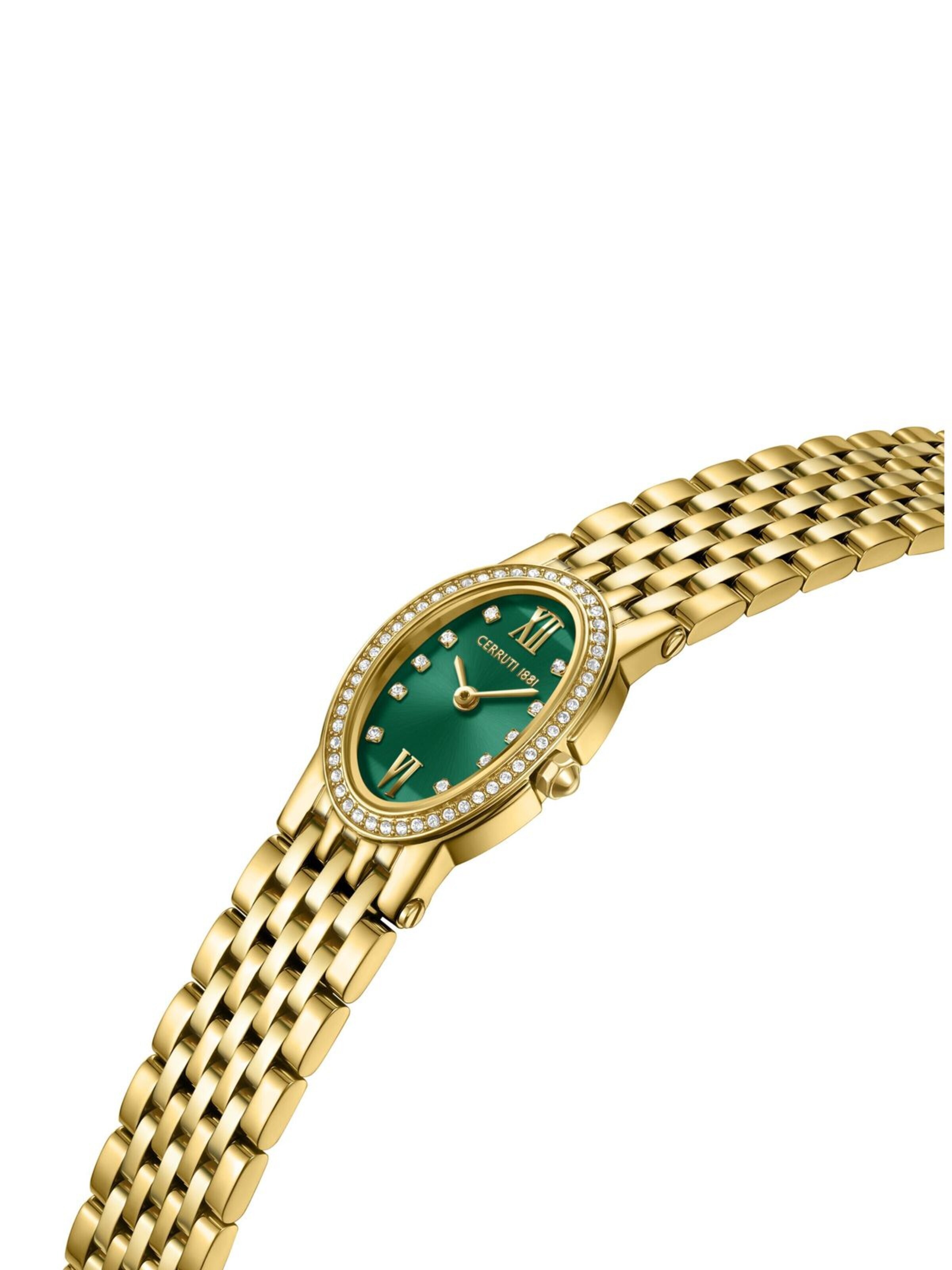 CERRUTI 1881 Analoguhr 'Watch Cerruti Watch Norcia Mini'‌‌‌‌‌ in Gold