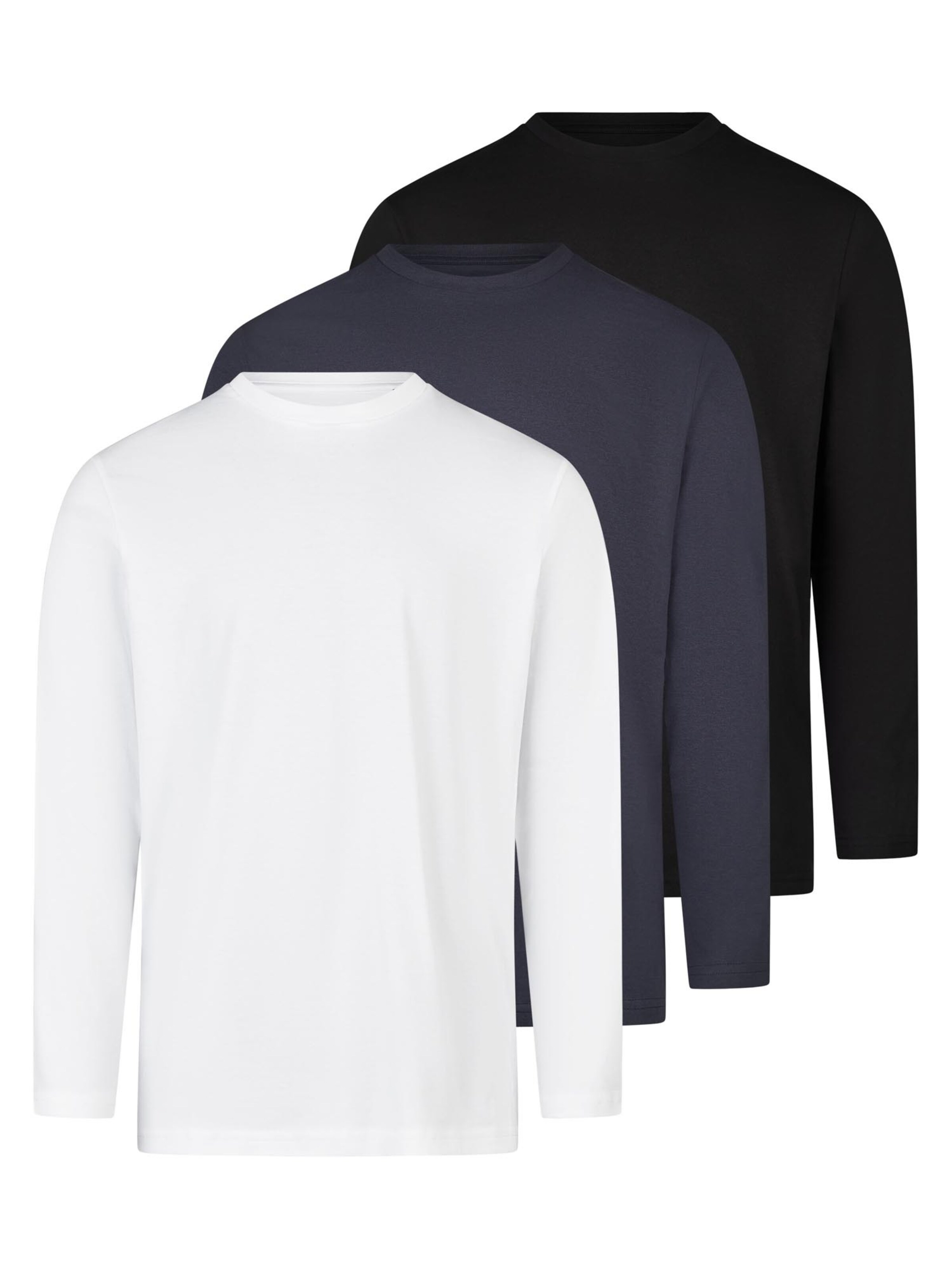 Ragman Shirt 'Basic' in Mixed colours: front