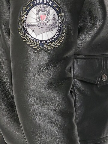 TOP GUN Between-Season Jacket ' TG20213035 ' in Black