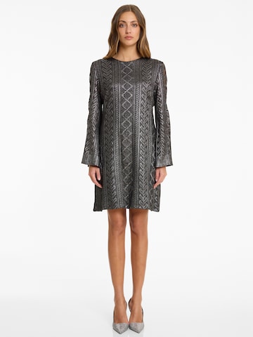 Ana Alcazar Avondjurk ' Ablina ' in Grijs