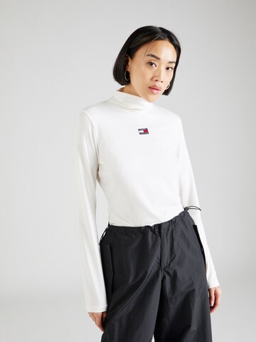 Tommy Jeans Tričko – bílá: přední strana